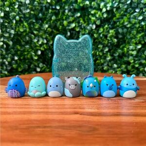 Squish-a-longs by Squishmallows Series 4 Blue Tones Bundle